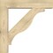 Ekena Millwork Funston Block Rough Sawn Bracket w/ Offset Brace, Douglas Fir, 8"W x 40"D x 40"H BKT0806X40X40FST05RDF - alternate 3